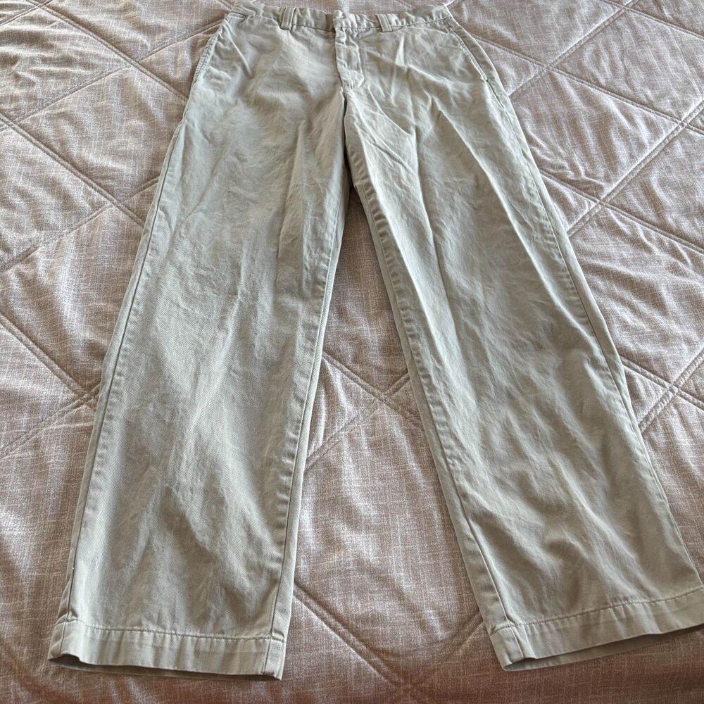 Gap Men's Khaki Tan Cotton Straight Leg Casual Pants Trousers Size 30x32